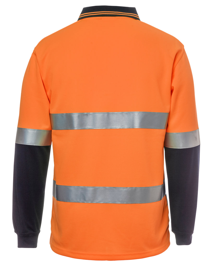 JB's Hi Vis L/S Day & Night Trad Polo