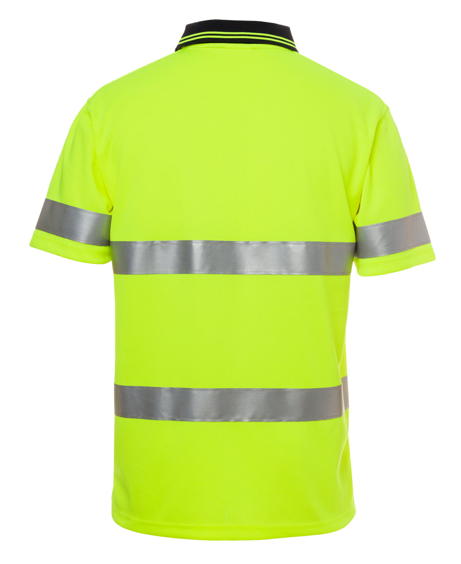 JB's Hi Vis S/S Non Cuff Day & Night Trad Polo