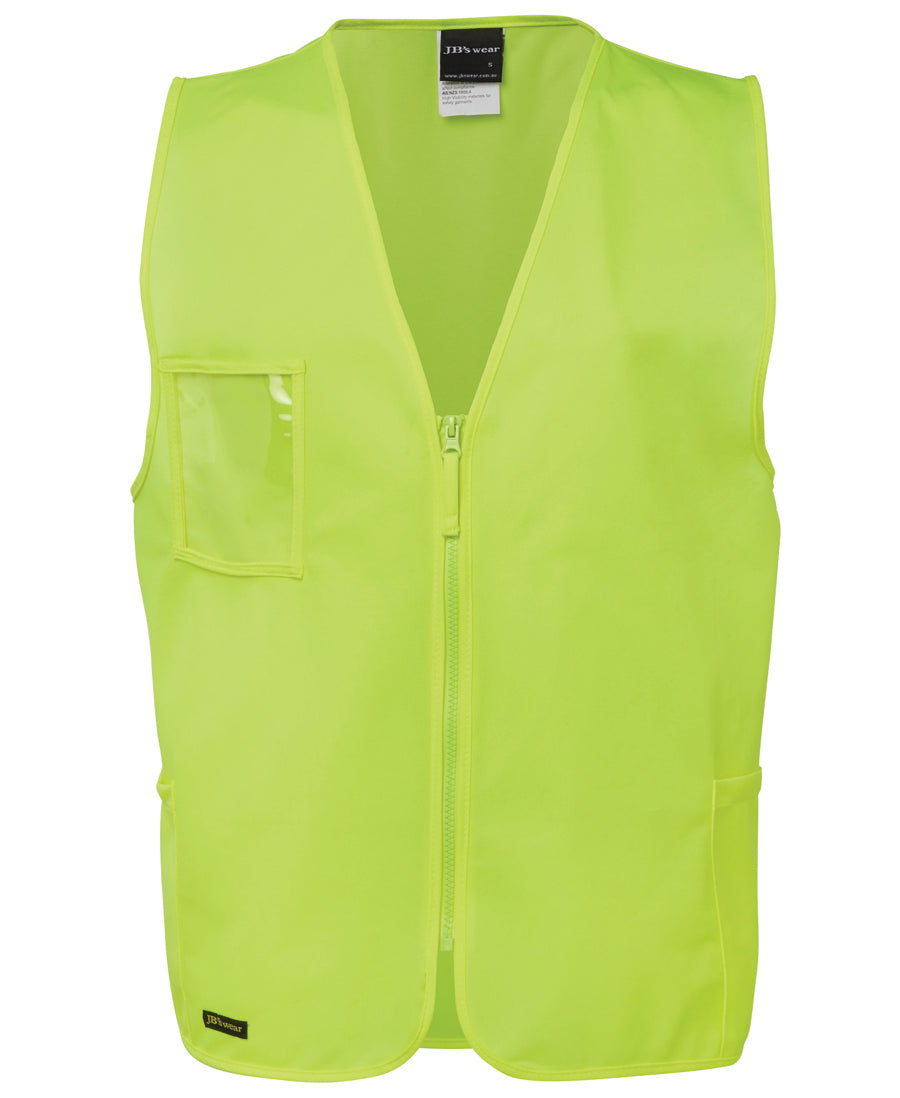 JB's Hi Vis Zip Safety Vest