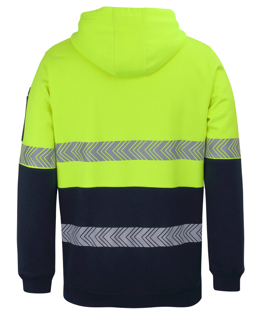 JB's Hi Vis Day & Night 1/2 Zip Segmented Tape Hoodie