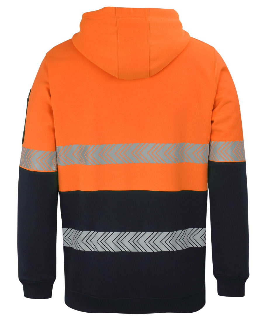 JB's Hi Vis Day & Night 1/2 Zip Segmented Tape Hoodie