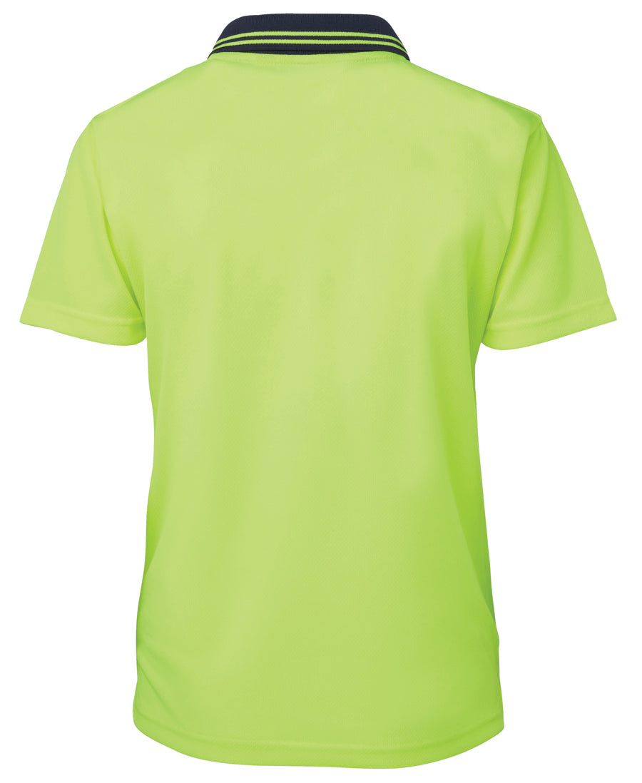 JB's Ladies Hi Vis S/S Comfort Polo