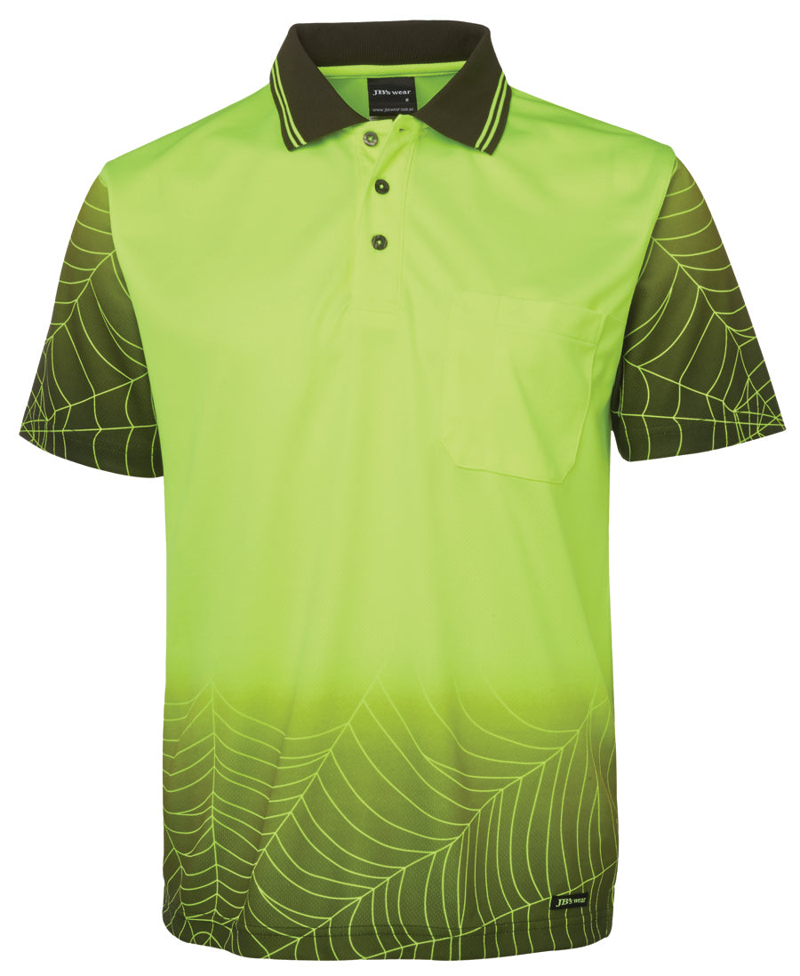 JB's Hi Vis S/S Web Polo