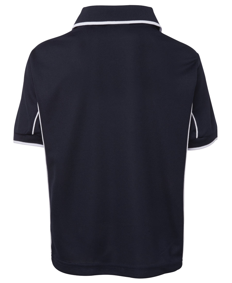 Podium Kids S/S Piping Polo