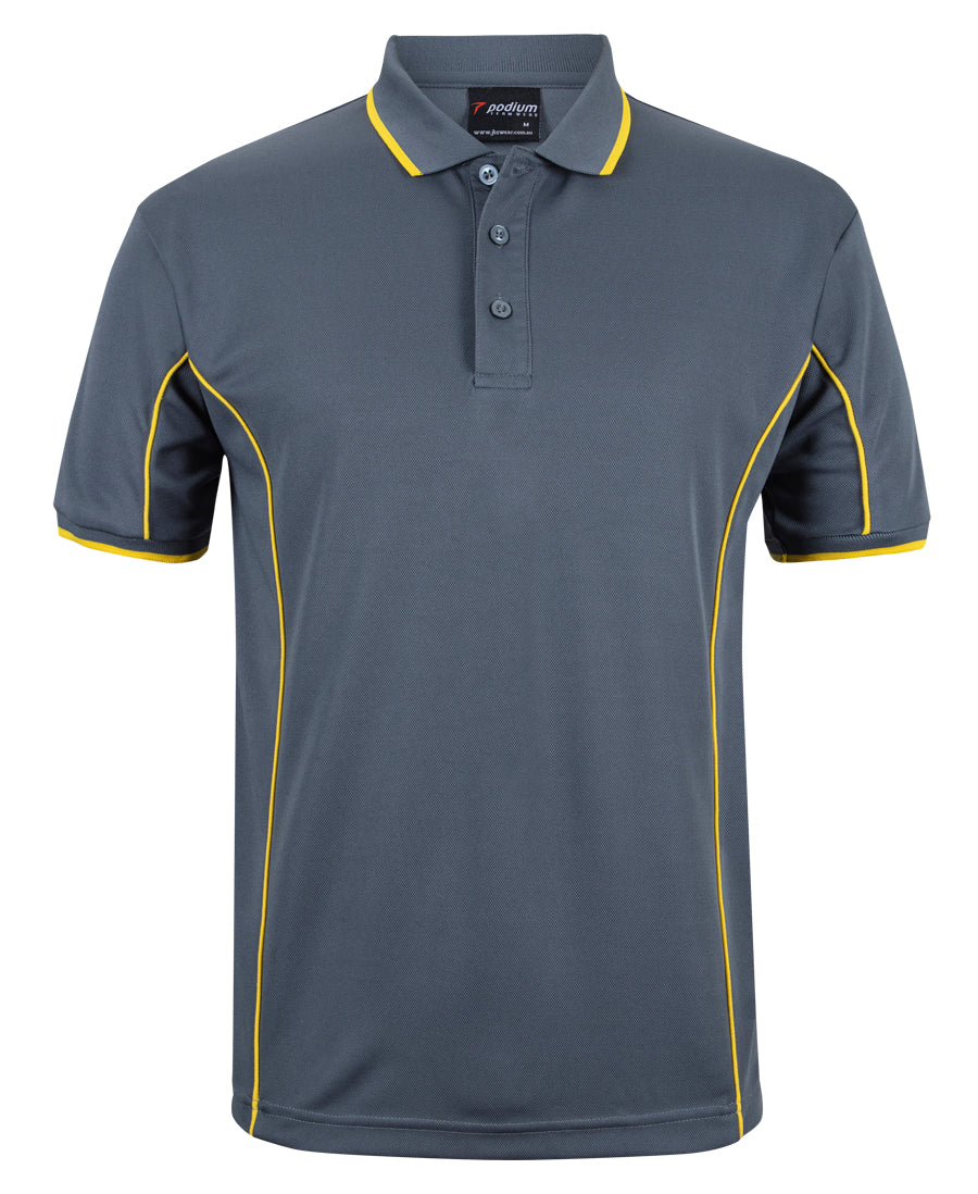 Podium S/S Piping Polo