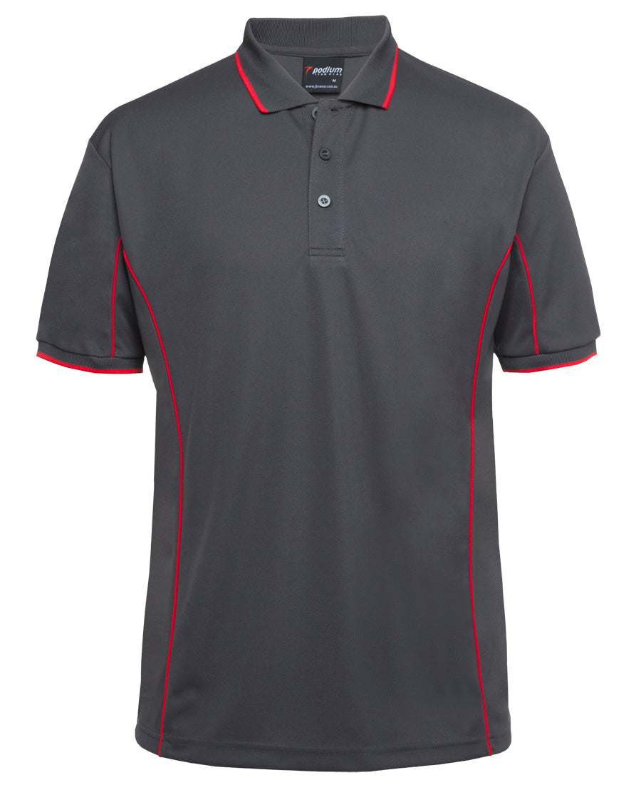 Podium S/S Piping Polo