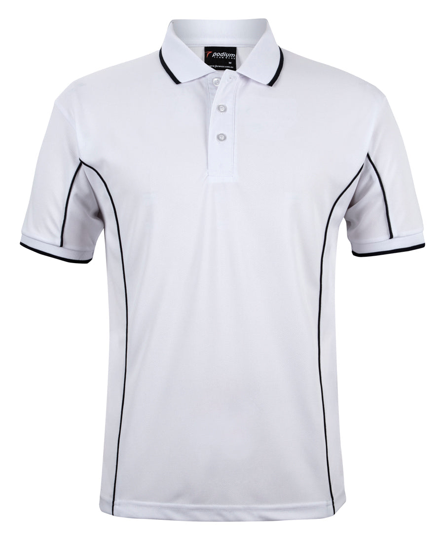 Podium S/S Piping Polo