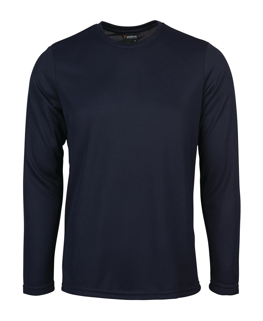 Podium Kids L/S Poly Tee