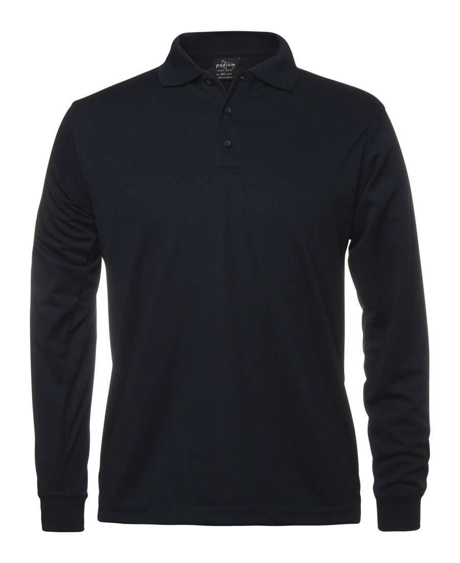 Podium L/S Poly Polo