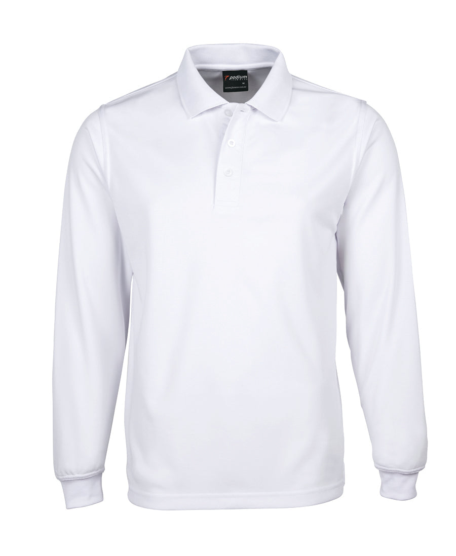 Podium L/S Poly Polo