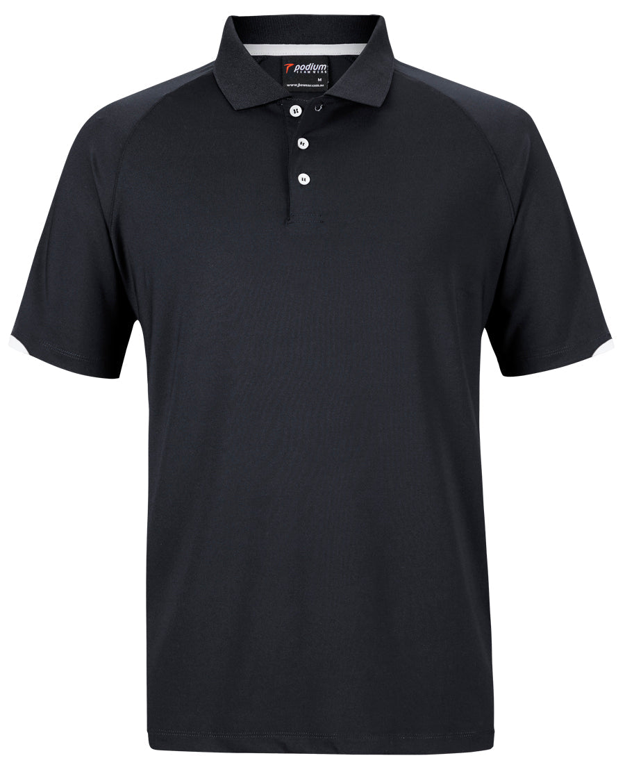 Podium Contrast Stretch Polo