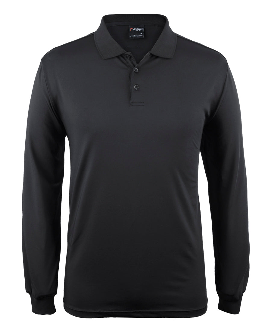 Podium L/S Stretch Polo