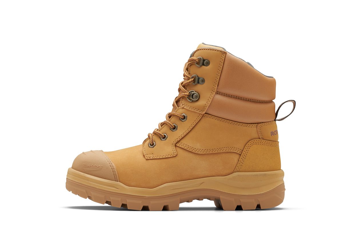 Rotoflex Wheat Water-Resistant Nubuck 150mm Zip Sided Safety Boot