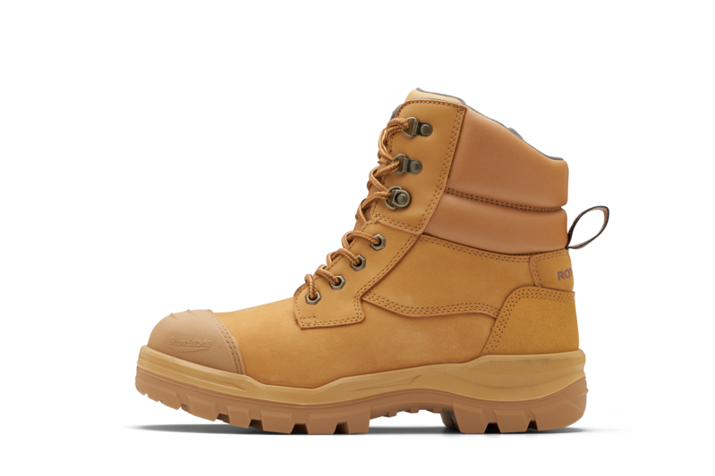 Rotoflex Wheat Water-Resistant Nubuck 150mm Zip Sided Safety Boot