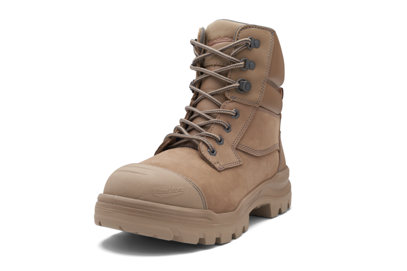 Rotoflex Stone Water-Resistant Nubuck 150mm Zip Sided Safety Boot