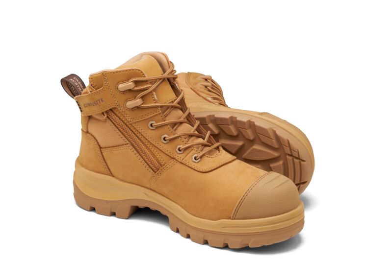 Rotoflex Wheat Water-Resistant Nubuck 135mm Safety Boot