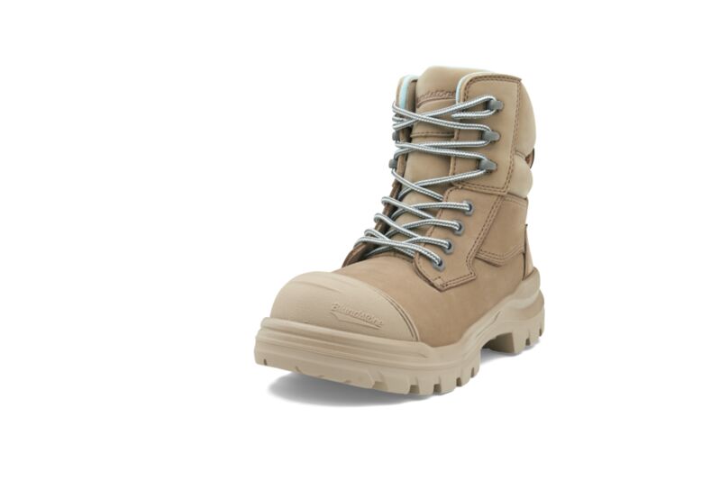 Rotoflex Stone Water-Resistant Nubuck 150mm Zip Side Women's Safety Boot