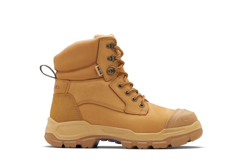 Rotoflex Wheat Water-Resistant Nubuck 150mm Lace Up Safety Boot