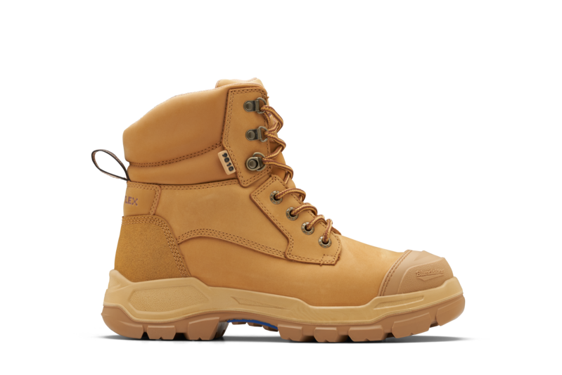 Rotoflex Wheat Water-Resistant Nubuck 150mm Lace Up Safety Boot