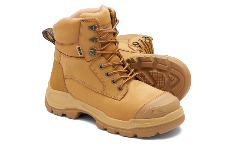 Rotoflex Wheat Water-Resistant Nubuck 150mm Lace Up Safety Boot