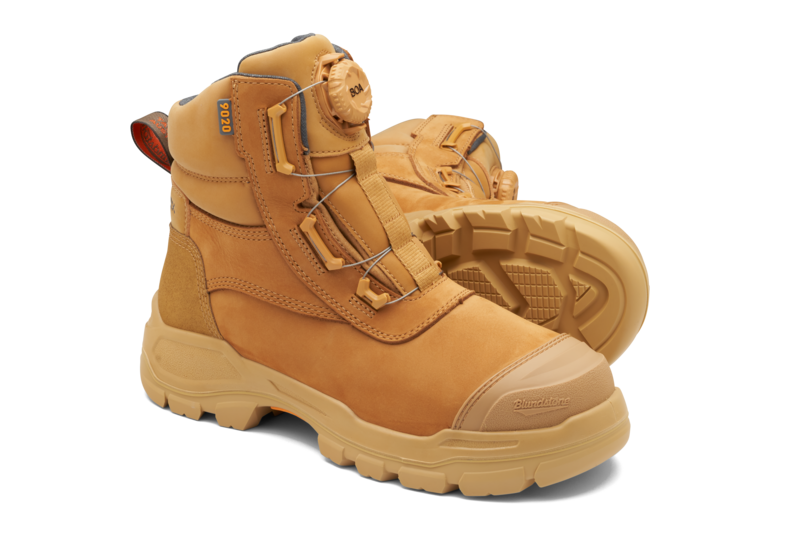 Rotoflex Wheat Water-Resistant Premium Nubuck 150mm Boa® Lacing Safety Boot