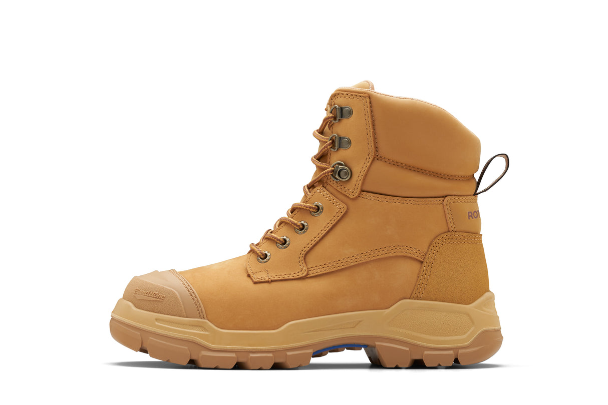 Rotoflex Wheat Water-Resistant Nubuck 150mm Zip Sided Safety Boot