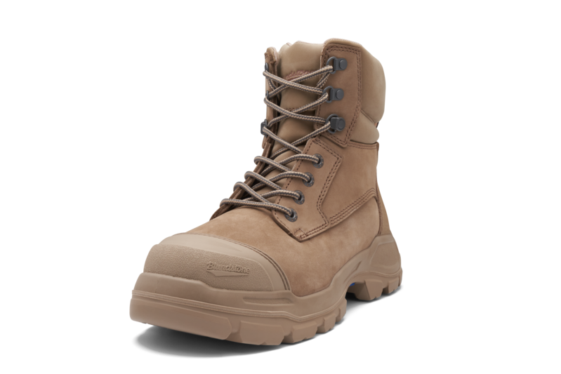 Rotoflex Stone Water-Resistant Nubuck 150mm Zip Sided Safety Boot