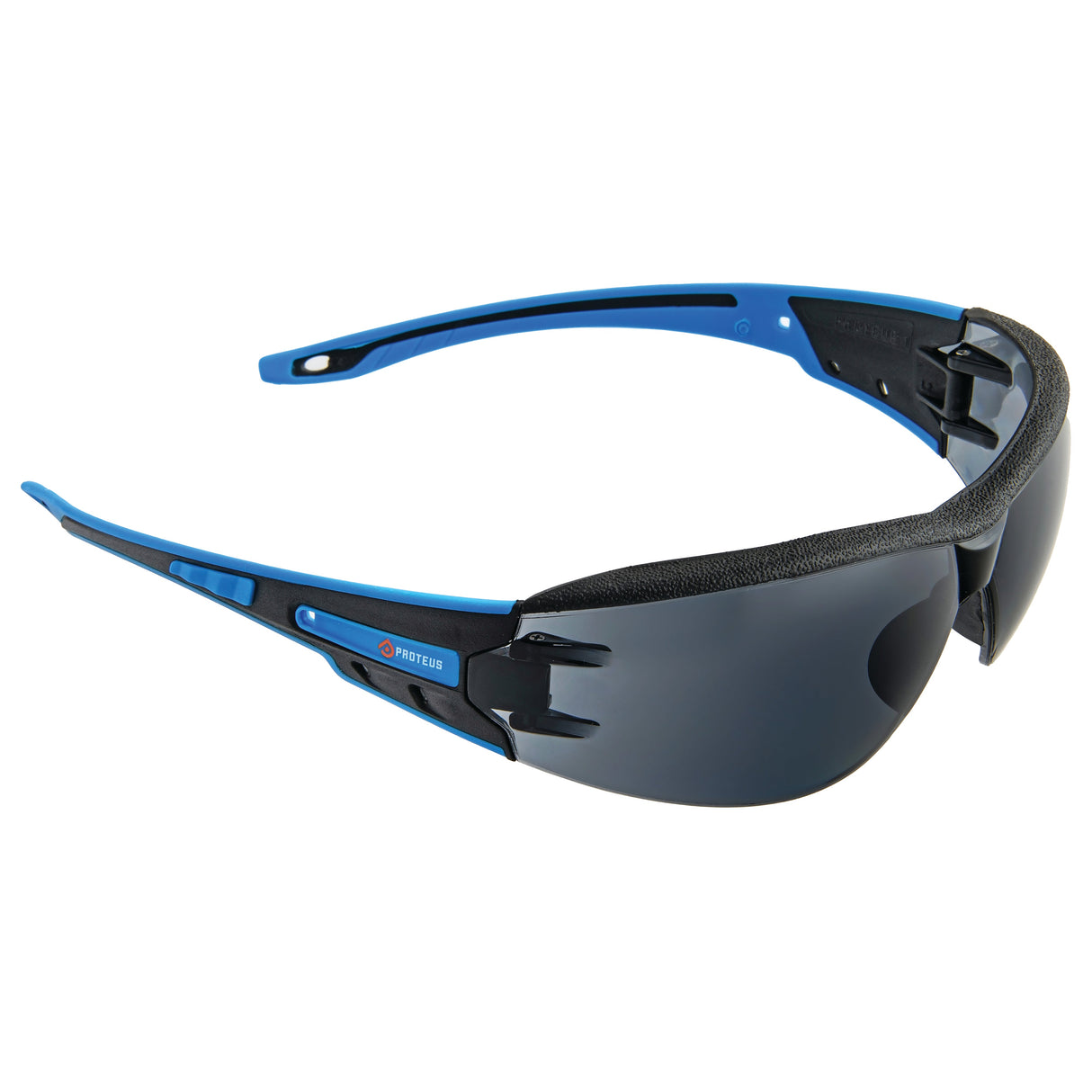 Proteus 1 Safety Glasses Integrated Brow Dust Guard (12 Pack)