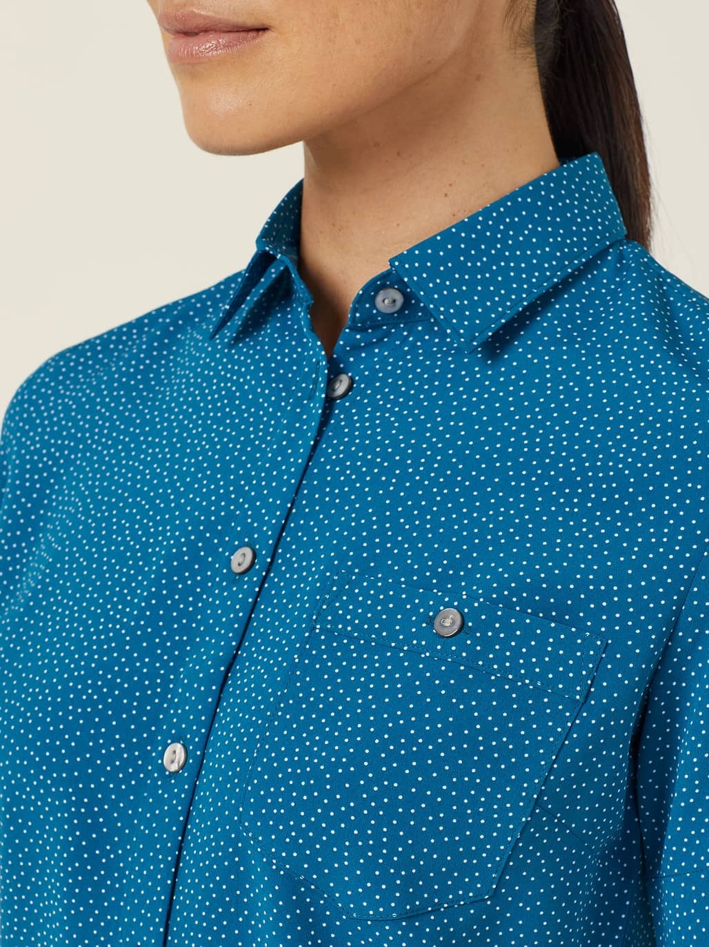 Silvi Spot Print Short Sleeve Shirt