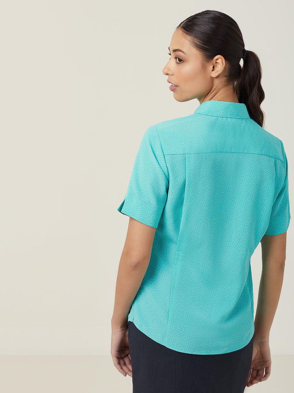 Silvi Spot Print Short Sleeve Shirt