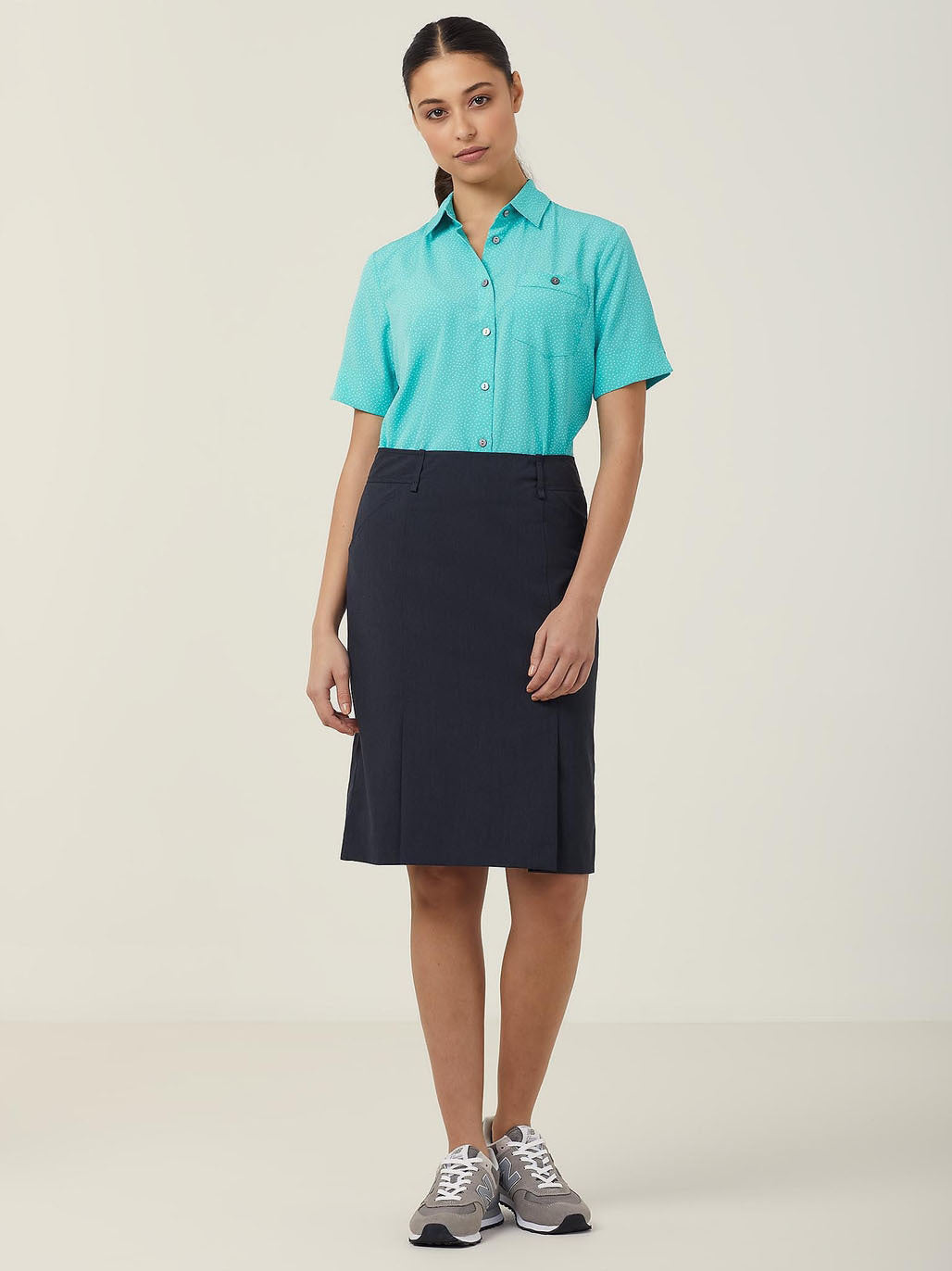 Silvi Spot Print Short Sleeve Shirt