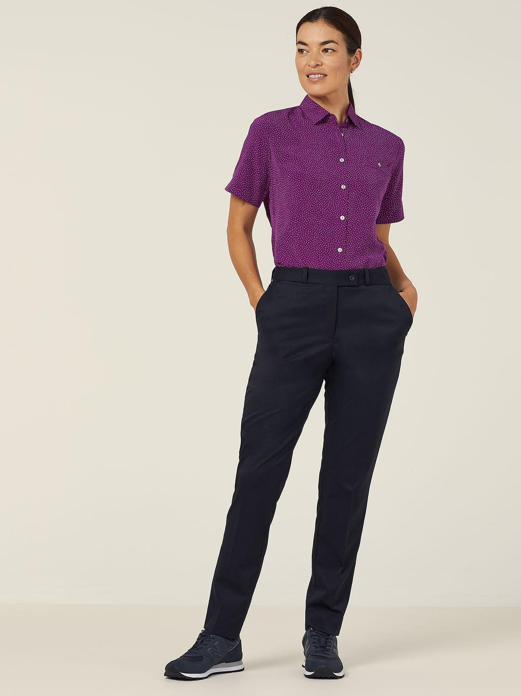 Silvi Spot Print Short Sleeve Shirt