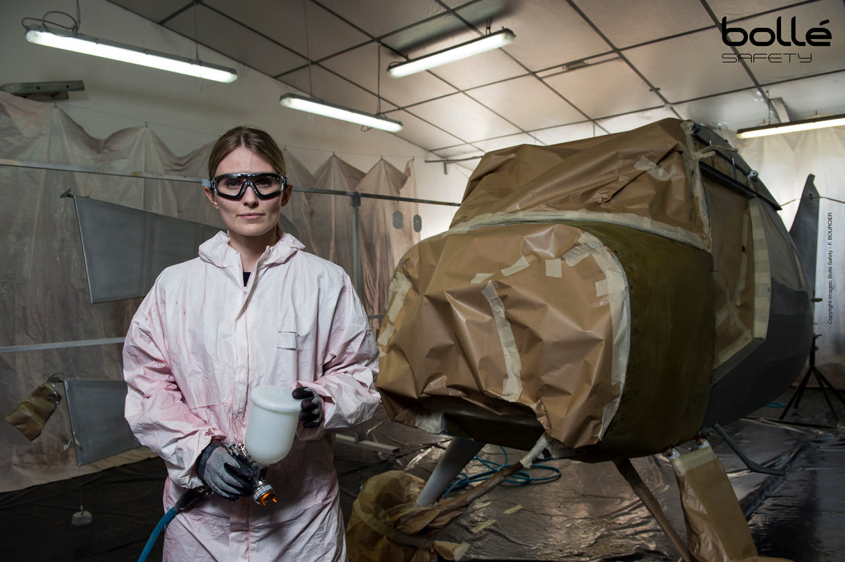 COBRA TPR PLATINUM AS/AF Clear Lens - With Neoprene strap