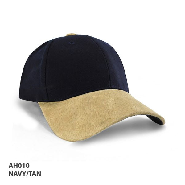 Hbc With Suede Peak Cap