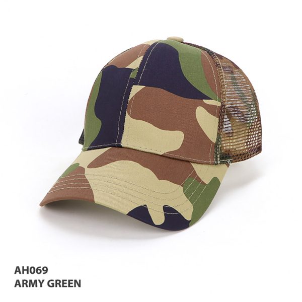 Cammo 6-Panel Cap