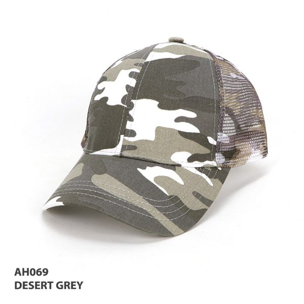 Cammo 6-Panel Cap