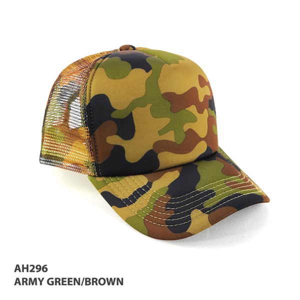 Camouflage Trucker Mesh Cap