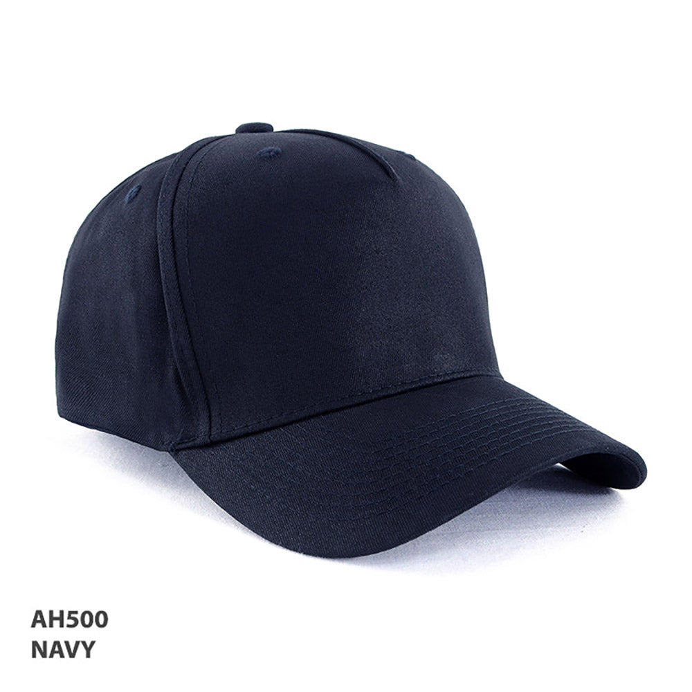 100% Cotton - 5 Panel Cap