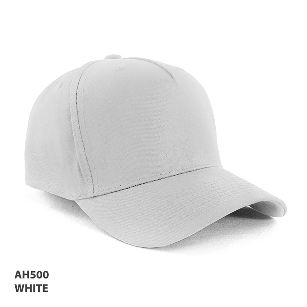 100% Cotton - 5 Panel Cap