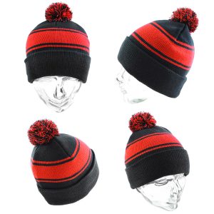 Two Tone Roll Back Beanie