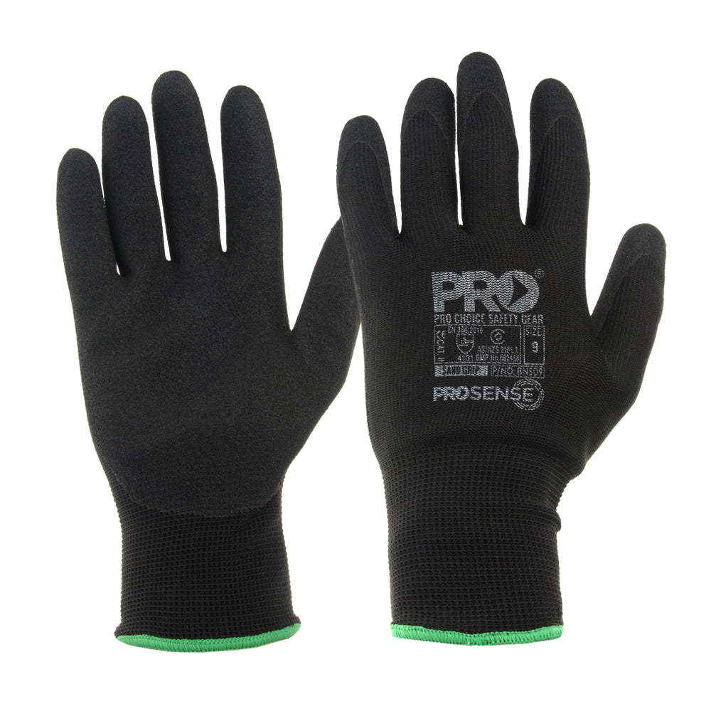 Prosense Sand Grip Glove 12Pr Bulk Pack (12 Pair)