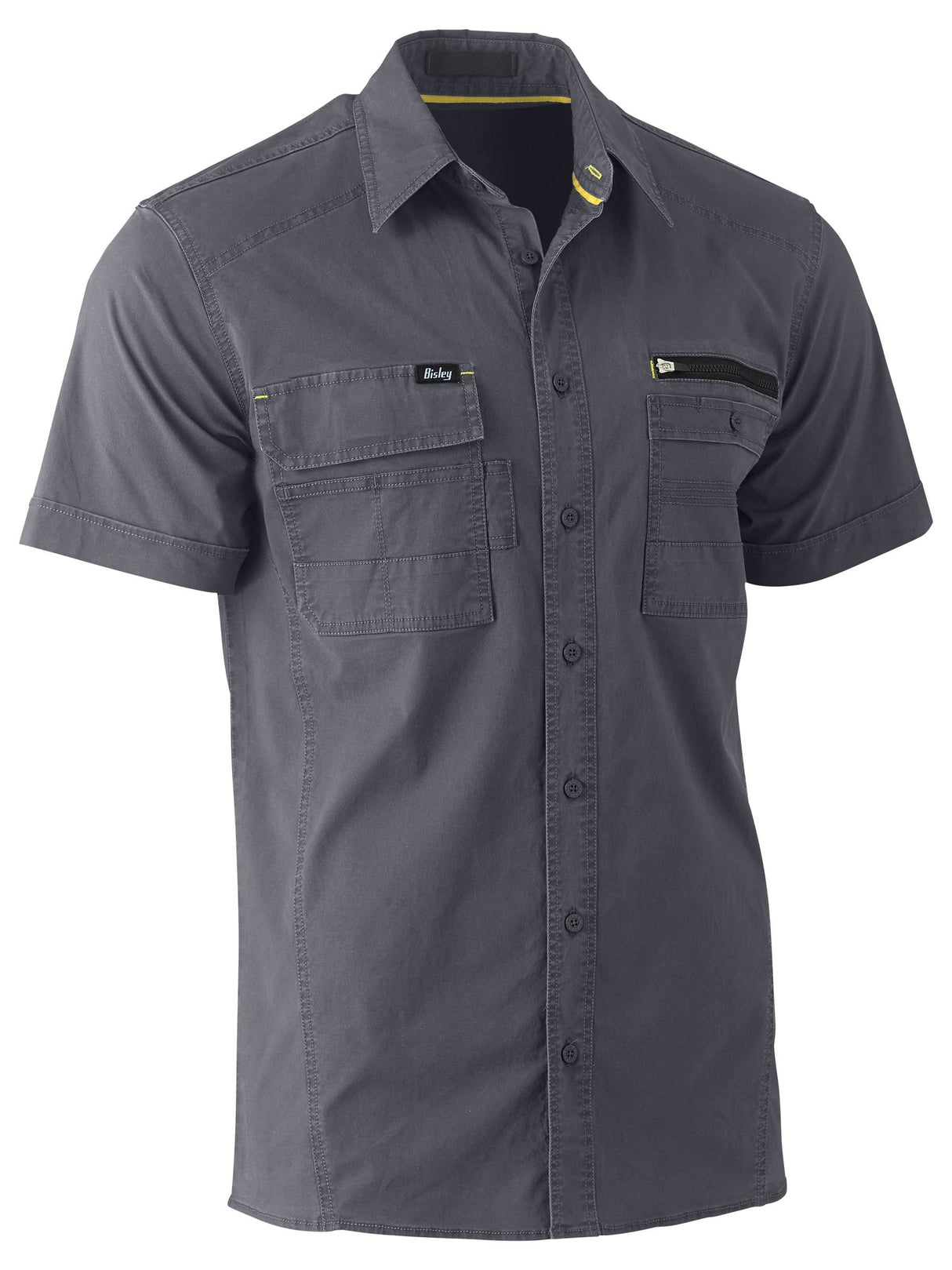 Flx & Move™ Utility Short Sleeve Work Shirt