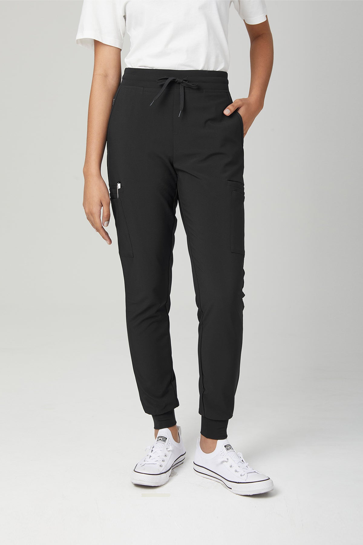 Full Length Cuffed Pant Pocket detail Jogger