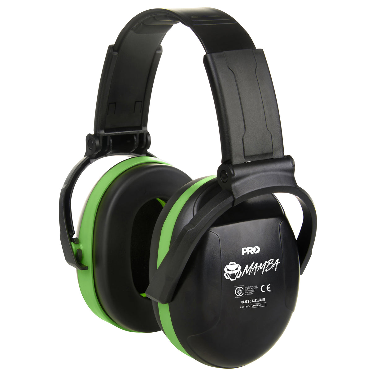 Mamba Slimline Pro Series Folding Earmuff