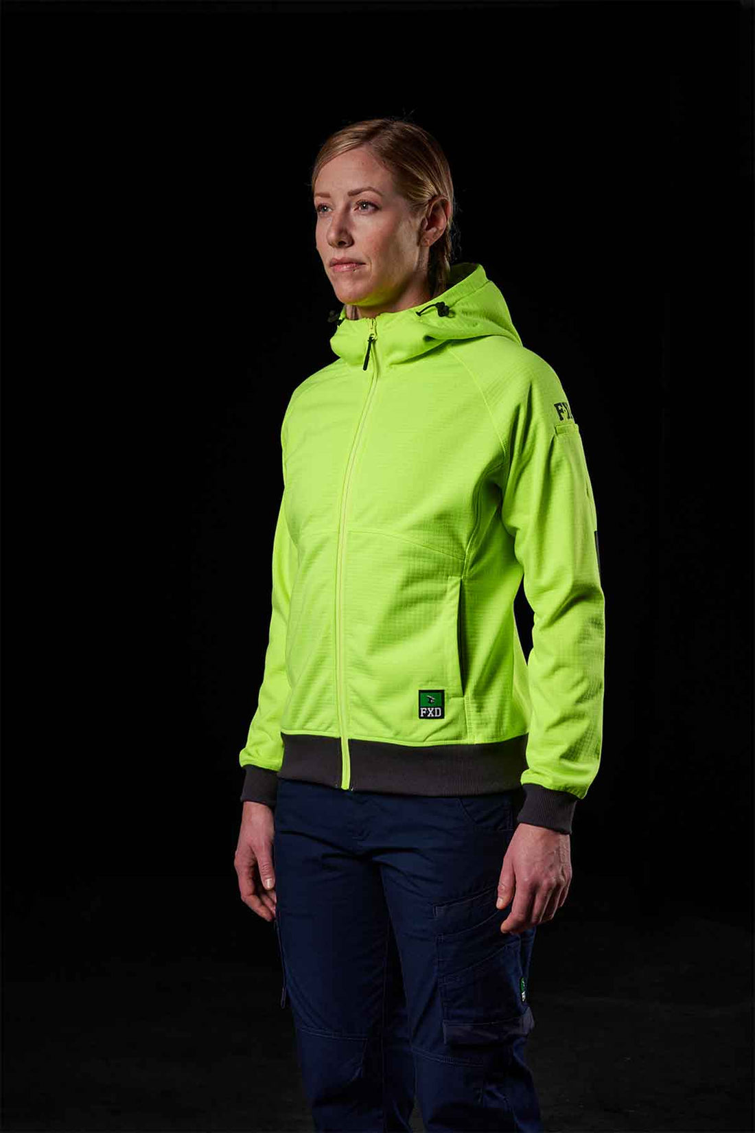 Womens 3-Layer Bonded Membrane Fleece Hoodie