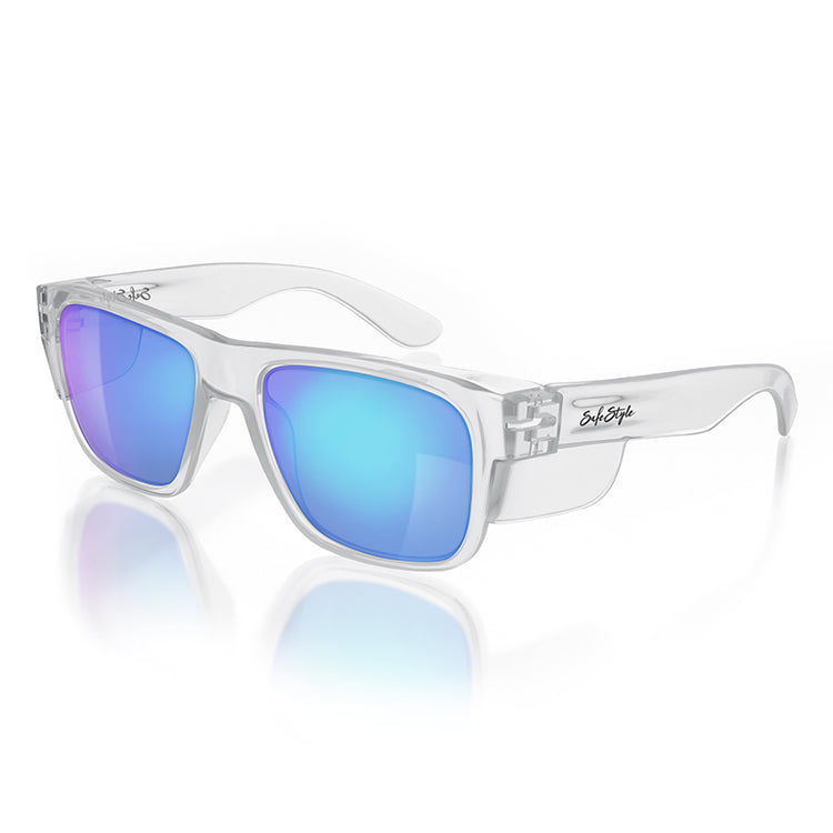 Fusions Mirror Polarised Safety Glasses
