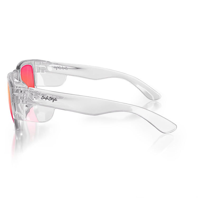 Fusions Mirror Polarised Safety Glasses