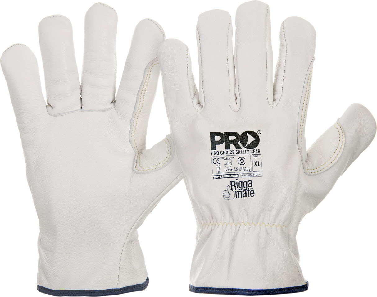 Riggamate Cut Resistant Goat Grain Premium Glove