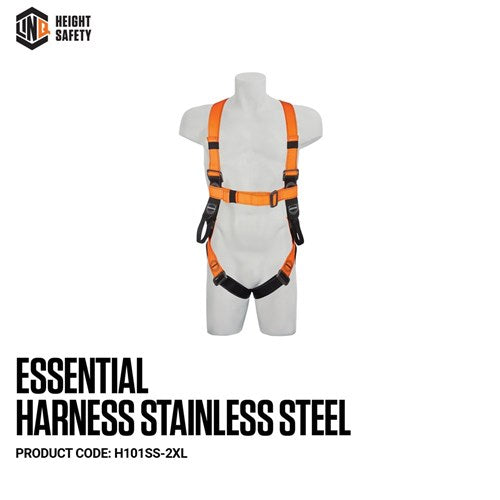 Essential Harness Stainless Steel - Maxi (Xl-2Xl)