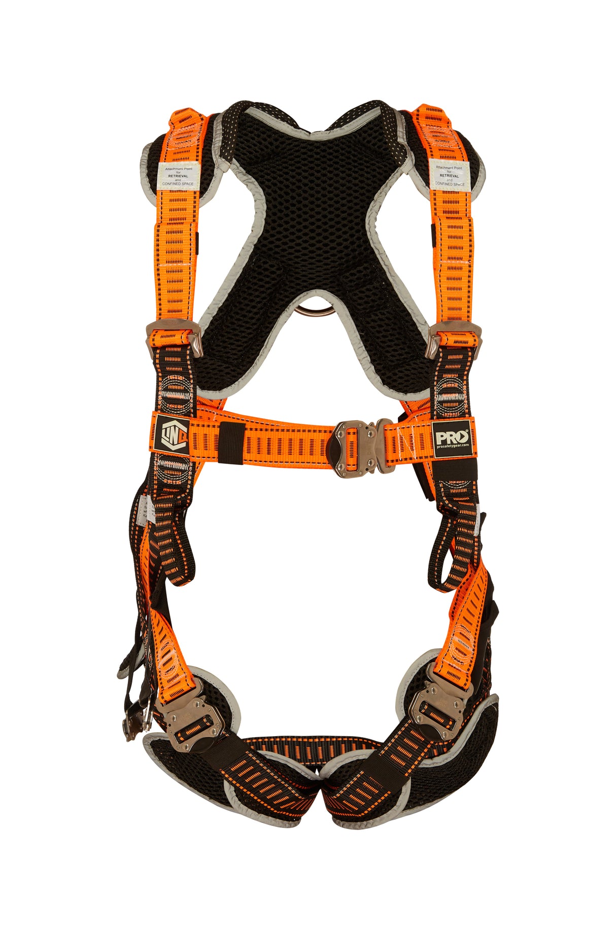 Elite Riggers Harness Stainless Steel - Standard (M - L) Cw Harness Bag (Nbhar)